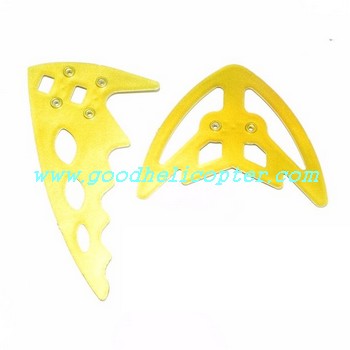 fq777-777-fq777-777d helicopter parts tail decoration set (golden color) - Click Image to Close